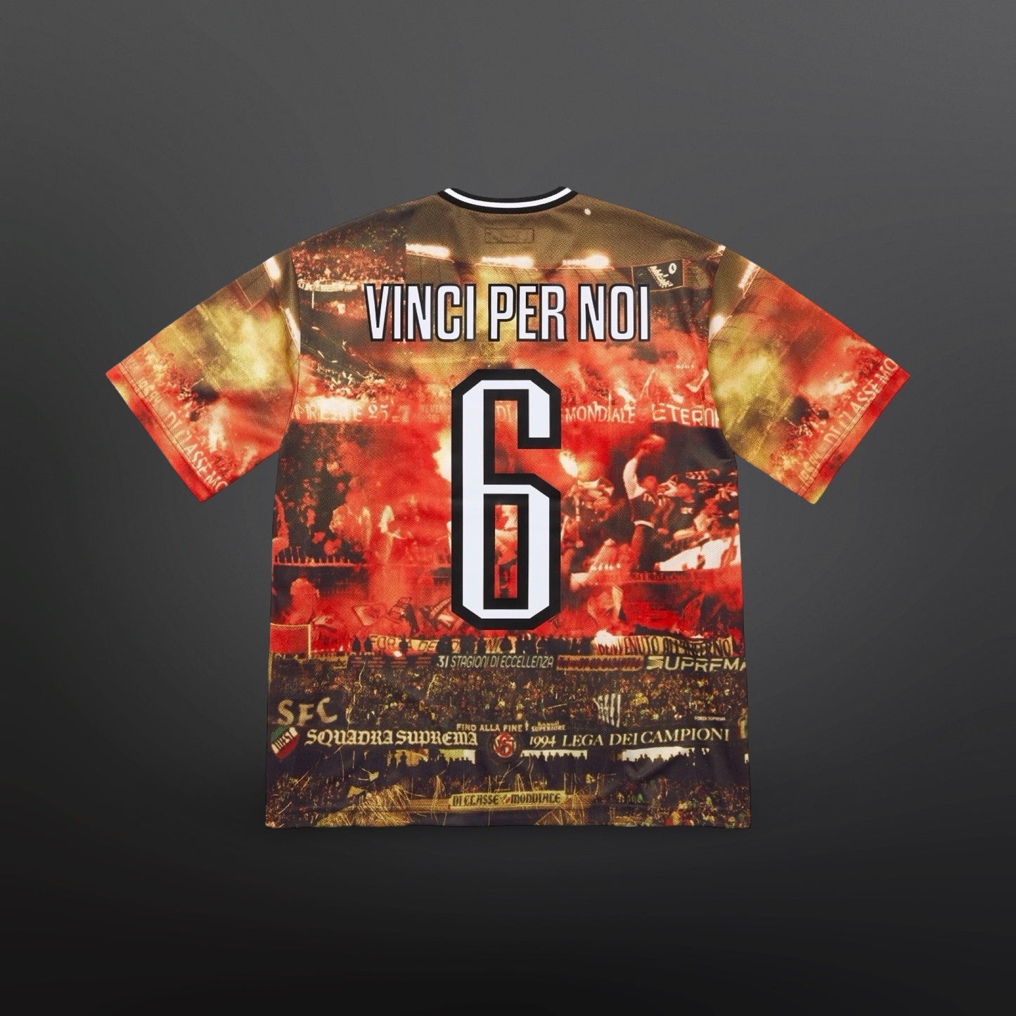 Supreme Vinci Per Noi Fodboldtrøje – Multicolor – Small Jersey