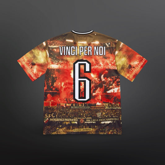 Supreme Vinci Per Noi Fodboldtrøje – Multicolor – Small Jersey
