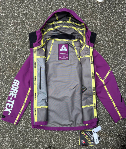 Palace Gore-Tex Skaljakke Regnjakke Lilla M Medium