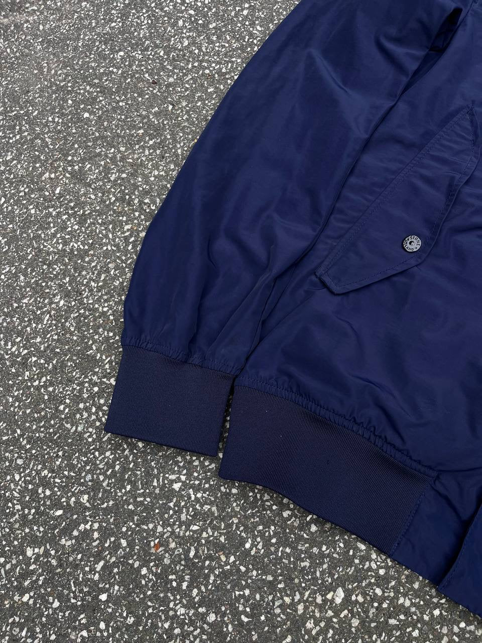 Stone Island Windbreaker Efterårsjakke L Large Navy 641540822