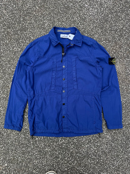 Stone Island Let Jakke Blå Str. XL fitter M