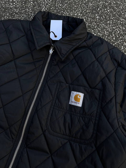 Carhartt Detroit Jacket i Sort Madera Jacket Vendbar M Medium