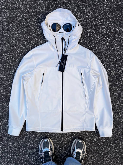 C.P. Company Google Softshell R i Hvid XL 54 Brand New