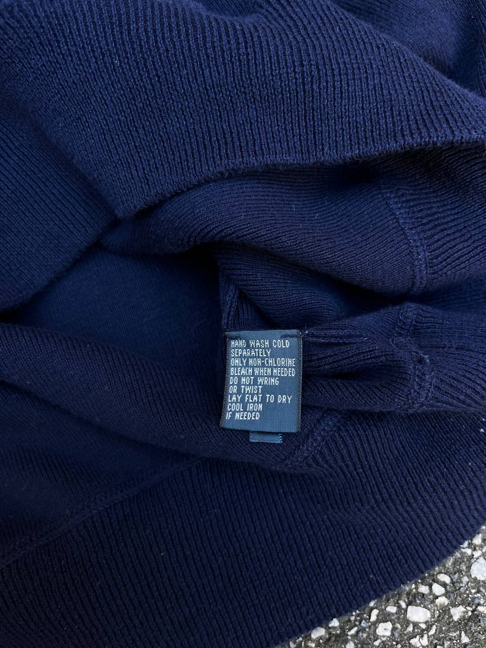 Vintage Strik knitwear sweater Ralph Lauren i mørkeblå i M medium