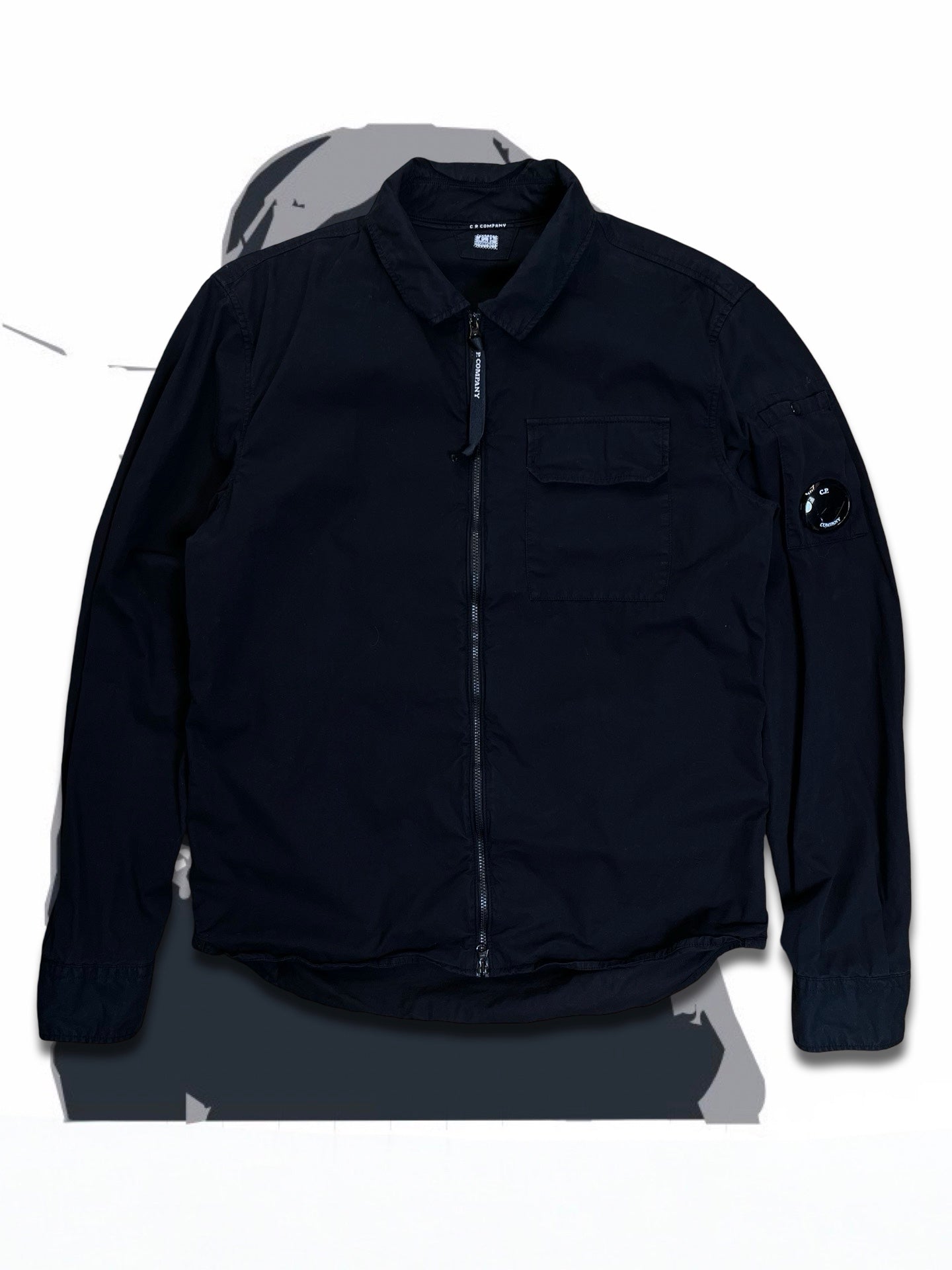 Brugt Used C.P.Company Overshirt i Sort black S small