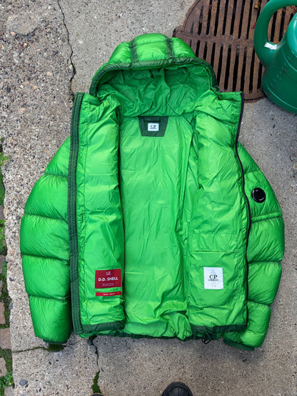 C.P. Company D.D. Shell Down Jacket – Acid Green – Size 50