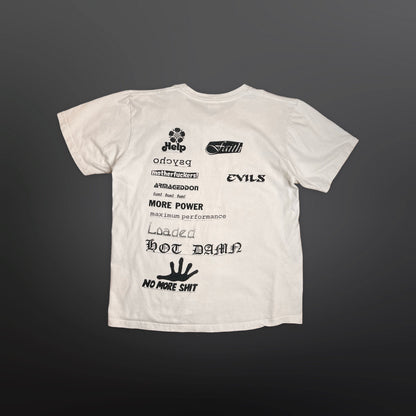 Supreme T-Shirt No More Shit Tee – White M Medium