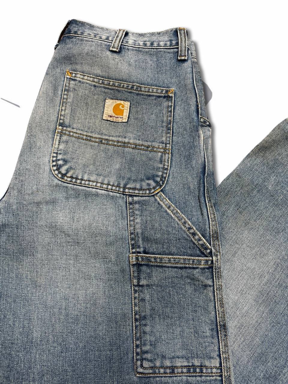 Brugte Used Carhartt Jeans Vintage Single Knee Pant W32 L32 i god stand
