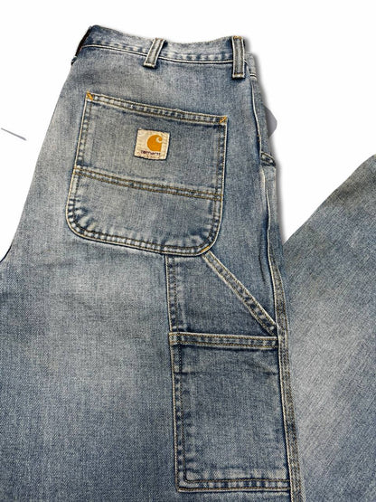 Brugte Used Carhartt Jeans Vintage Single Knee Pant W32 L32 i god stand