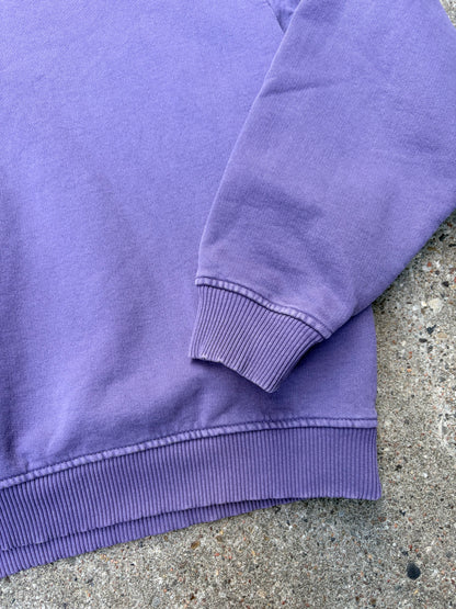 Acne Studios Oversized Logo Sweatshirt – Purple / Medium