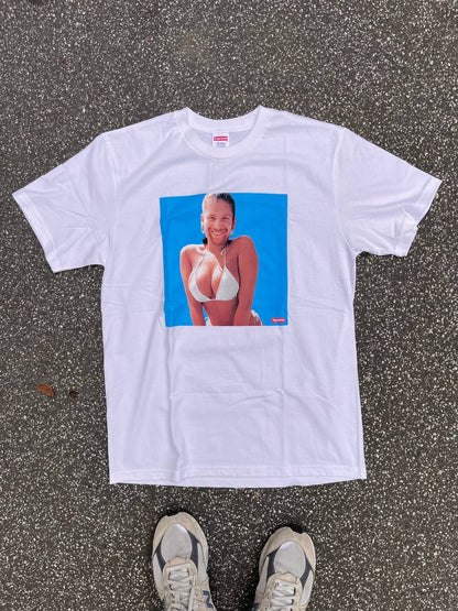 Supreme T-Shirt Aphex Twin Windowlicker White Hvid Brand New