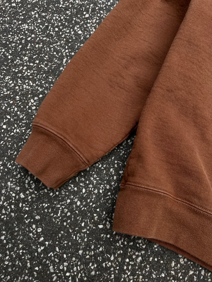 Supreme Split Crewneck – Brun / Oliven – Str. Medium