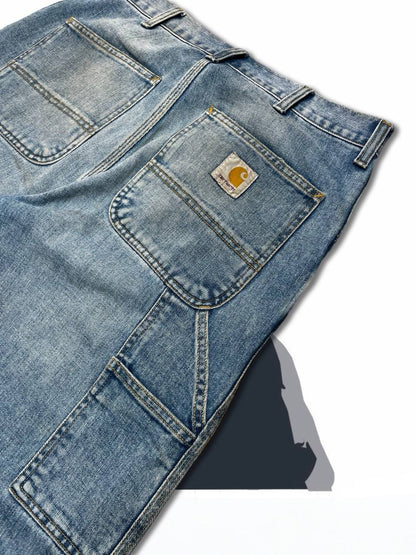 Brugte Used Carhartt Jeans Vintage Single Knee Pant W32 L32 i god stand