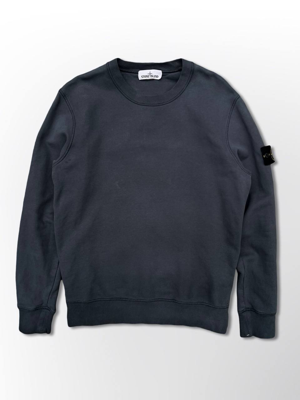 Stone Island Brugt Used Sweatshirt i Medium i Grå 731563020
