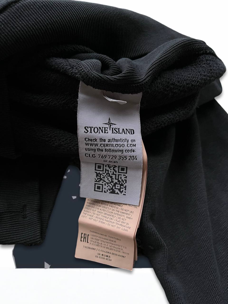 Brugt Used Sweatshirt Stone Island i Grå S small 741566060
