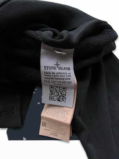 Brugt Used Sweatshirt Stone Island i Grå S small 741566060