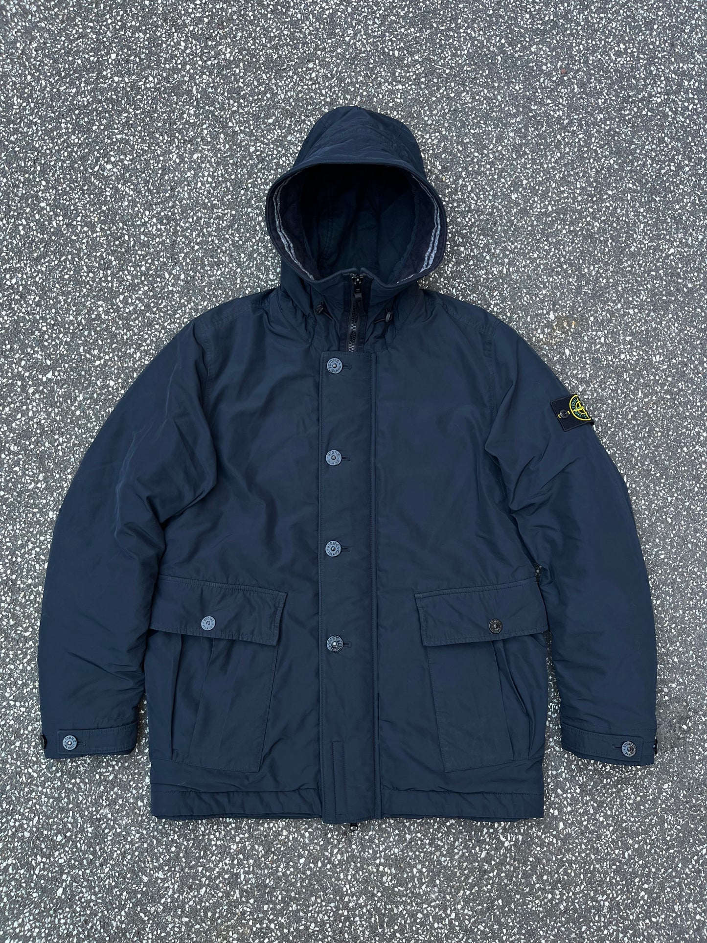 Stone Island Jakke Navy M Medium Primaloft Insulation