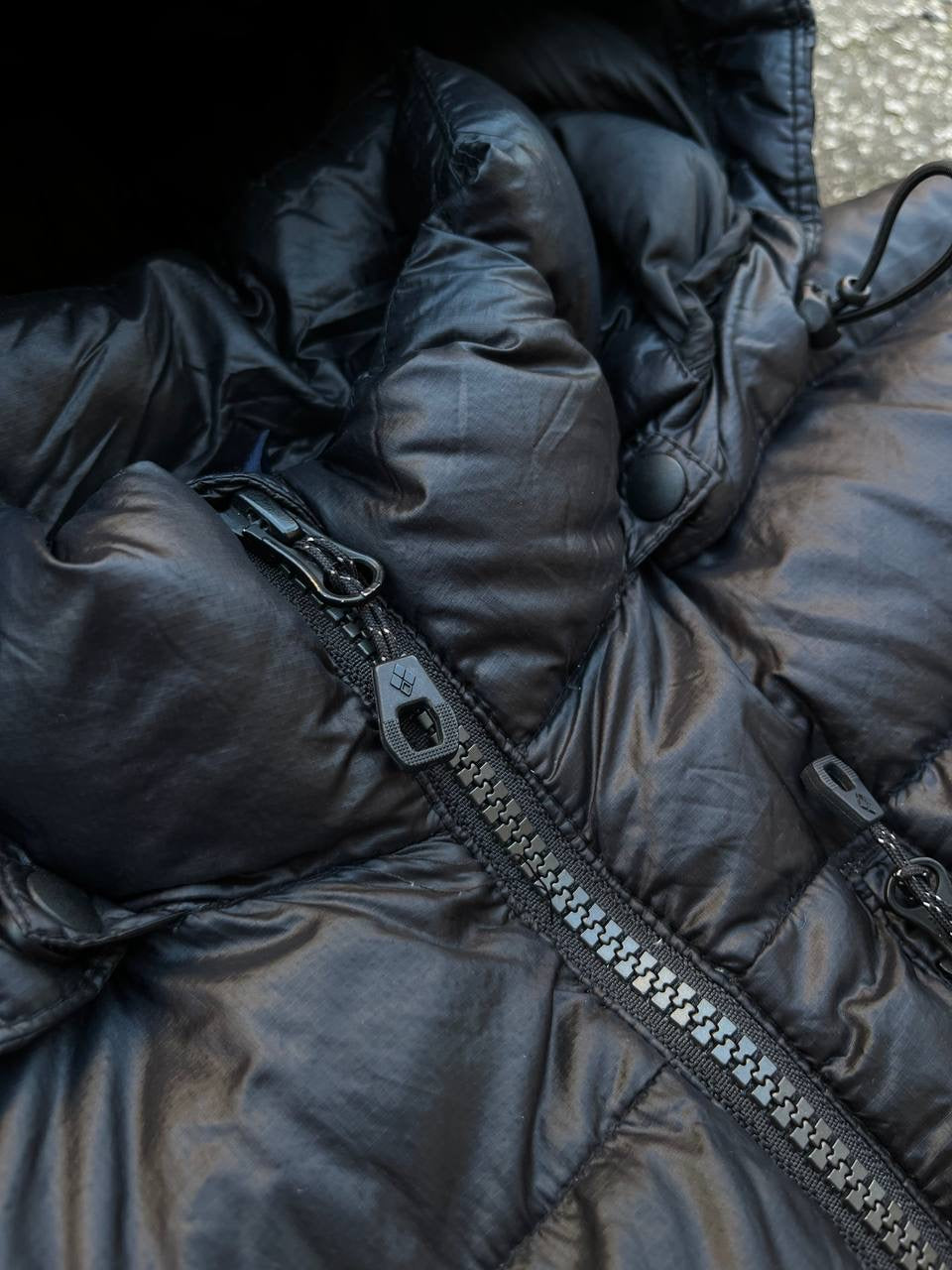 Mont Bell Montbell Jakke i Sort Black Large Herre Brugt