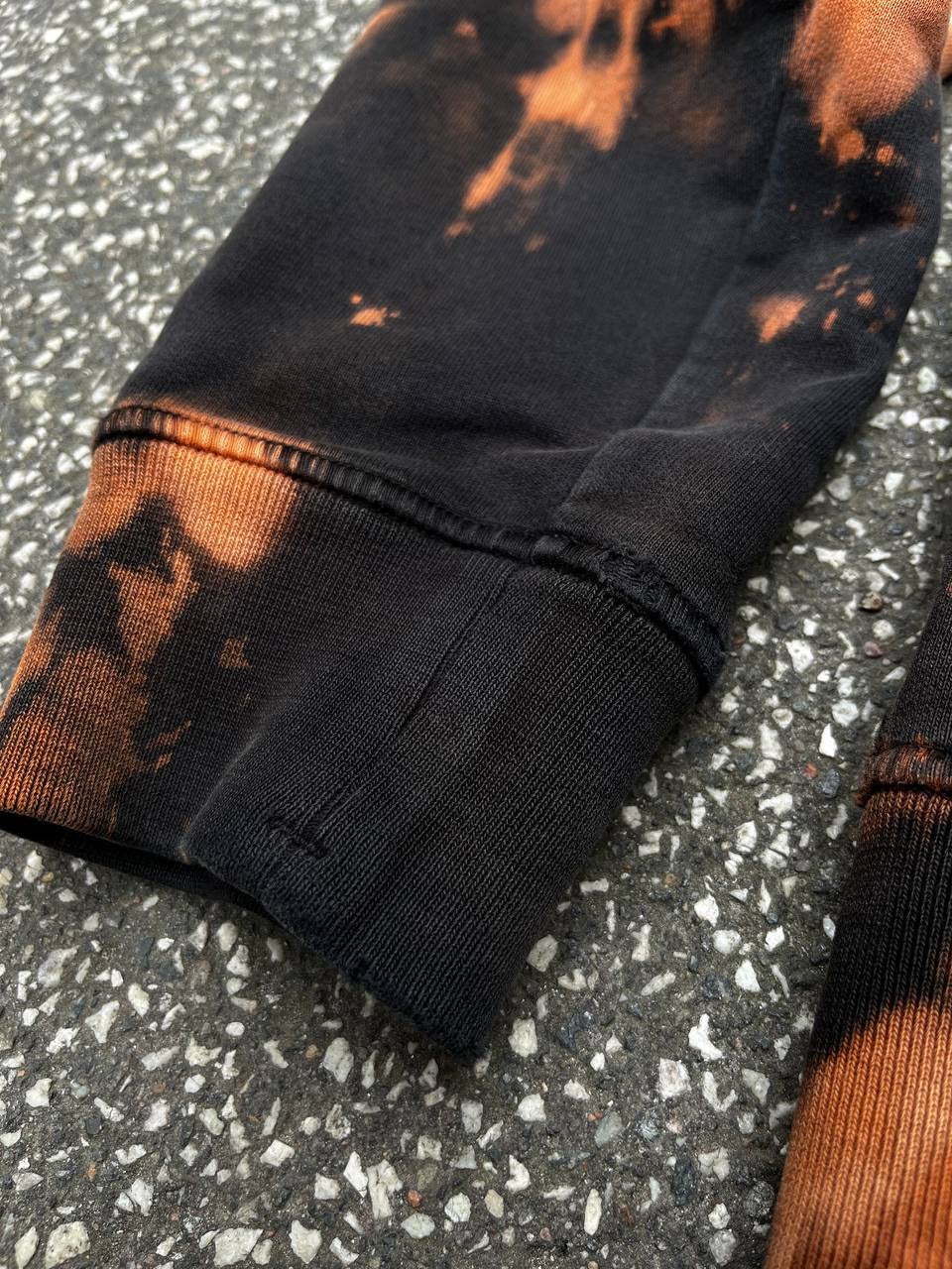 Stone Island Off Dyed Treatment Hættetrøje Hoodie i L Brugt Used