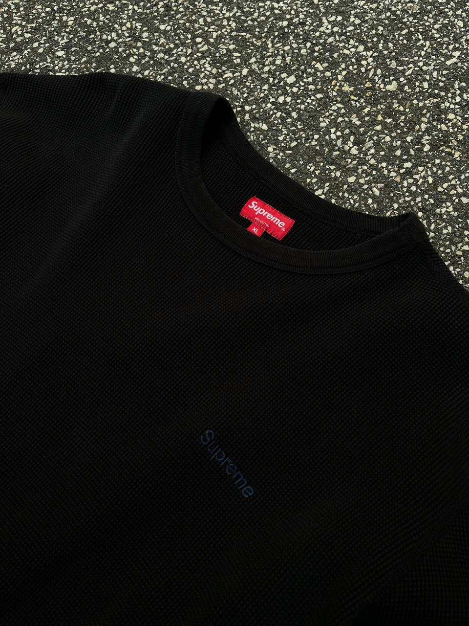 Supreme Sweater Trøje XL Sort Black Japan Edition