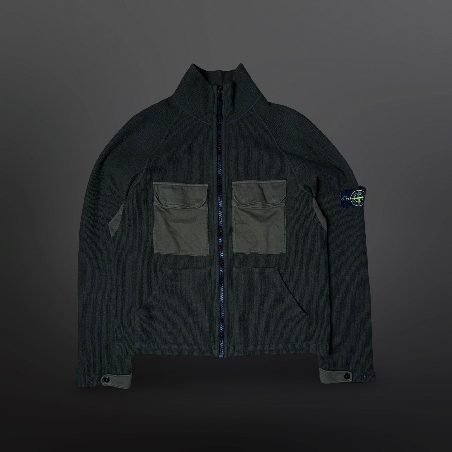 Stone Island Full-Zip Utility Knit Jacket (2005) – XL 43156333/97