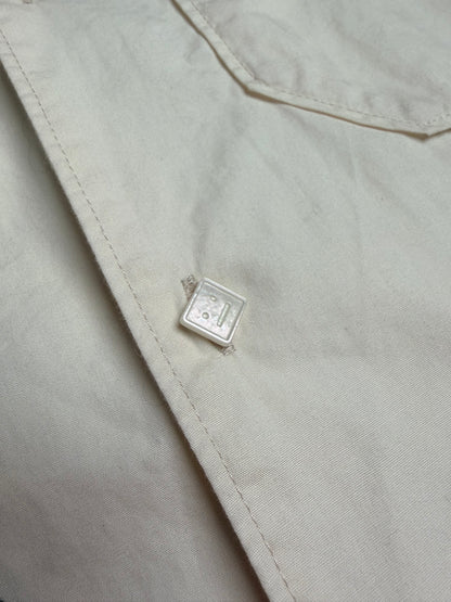 Acne Studios Short Sleeve Shirt Cream – Large