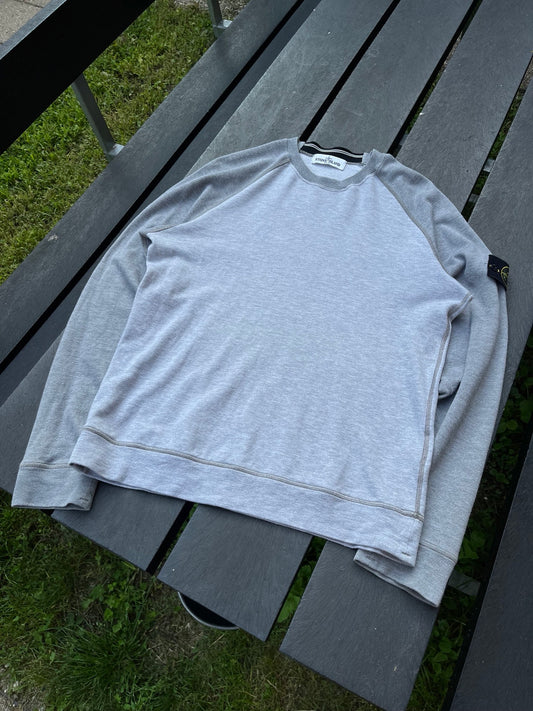 Stone Island sweatshirt i grå M medium vintage