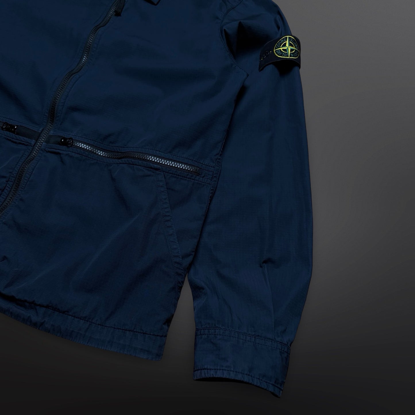 Stone Island Overshirt / Lightweight Jacket – Navy M Medium 701512307