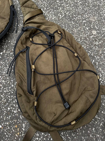C.P.Company Sling Bag Skuldertaske Bag Grøn Khaki Militær Brugt