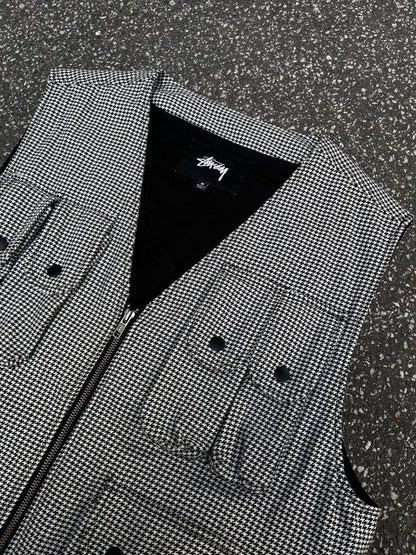 Brugt Used Vintage Vest Stussy i M medium