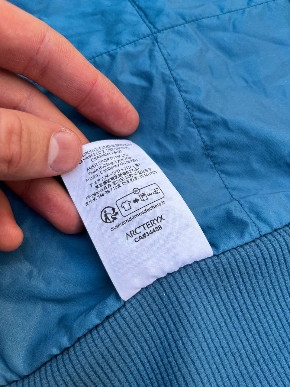 Arc’teryx Atom Light Vest S Small dame Blå Brugt