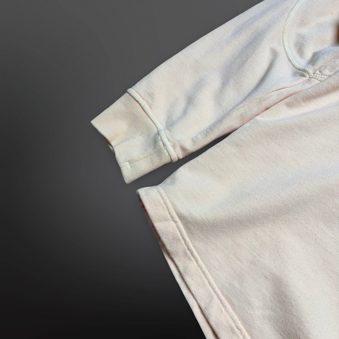 Stone Island Mock Neck Sweatshirt – Peach M Medium