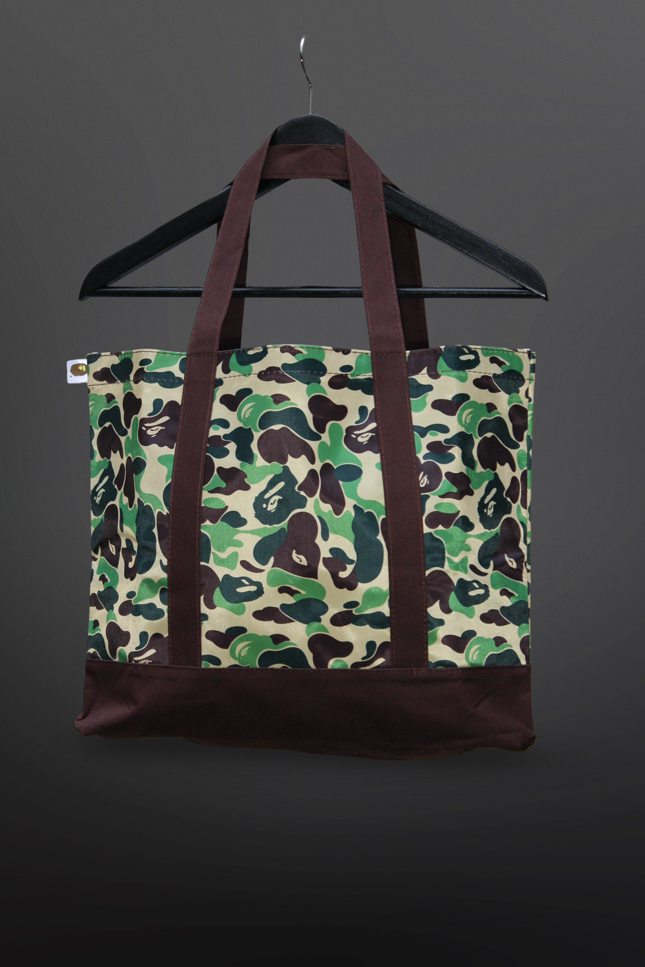 A Bathing Ape (BAPE) Camo Tote Bag – Green ABC Camo
