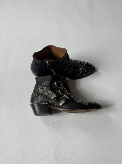 Chloé Susanna Boots – ikonisk luxury statement 39 Sort