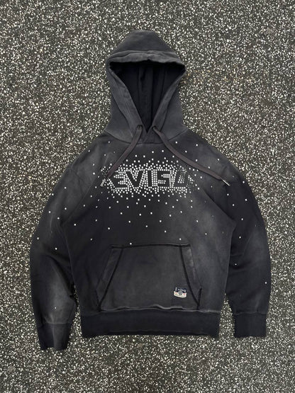 Evisu Hættetrøje Hoodie S Small Grå Grey