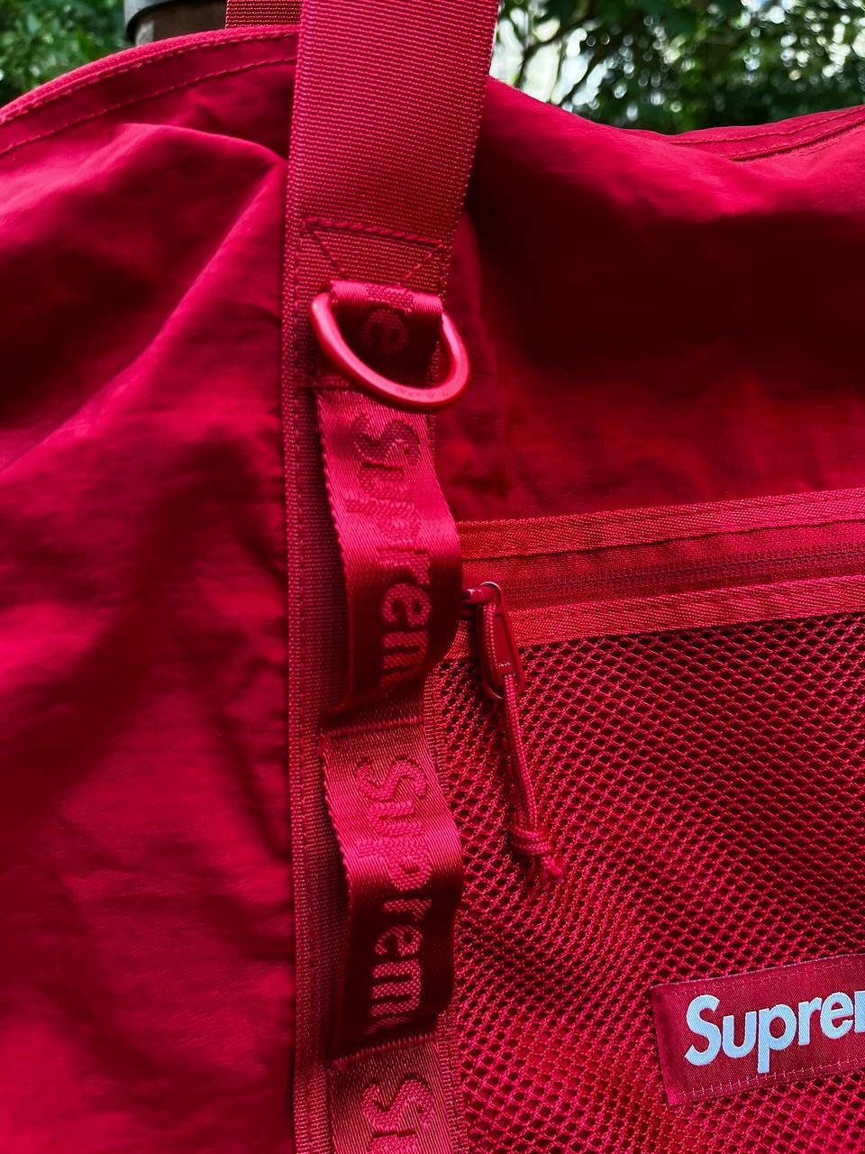 Supreme Tote Bag Taske One Size I Røde Cordura