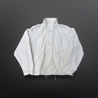 Acne Studios Funnel Neck Ripstop Jacket – Fog Grey – Size 46 (Large)