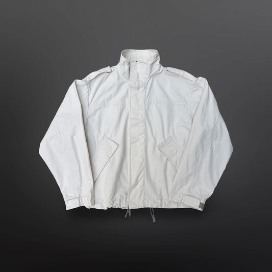 Acne Studios Funnel Neck Ripstop Jacket – Fog Grey – Size 46 (Large)