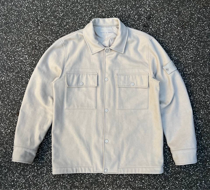 Stone Island Ghost Overshirt Beige M Medium 8115120F4