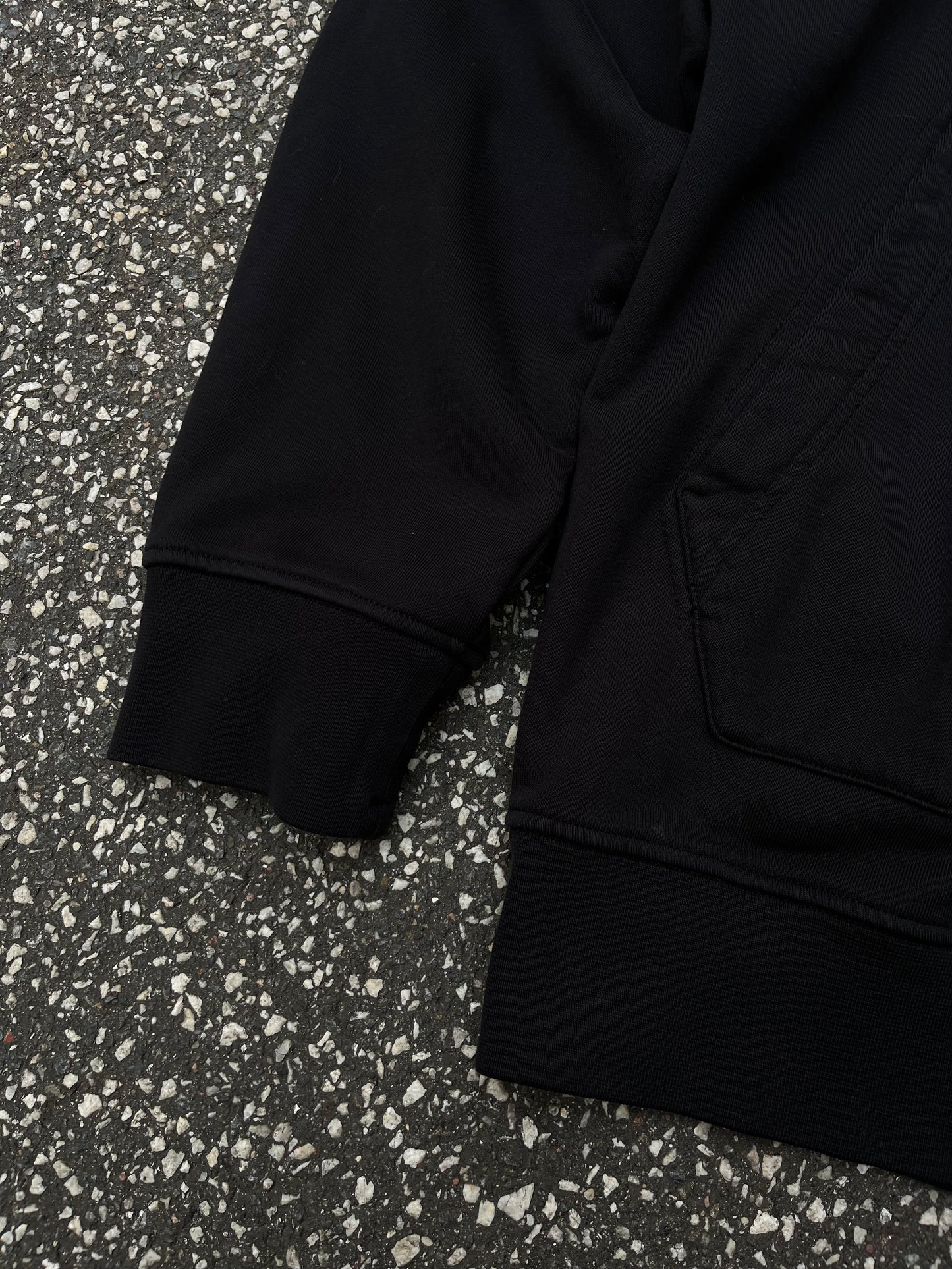 Stone Island Zip Hoodie – Black XXL