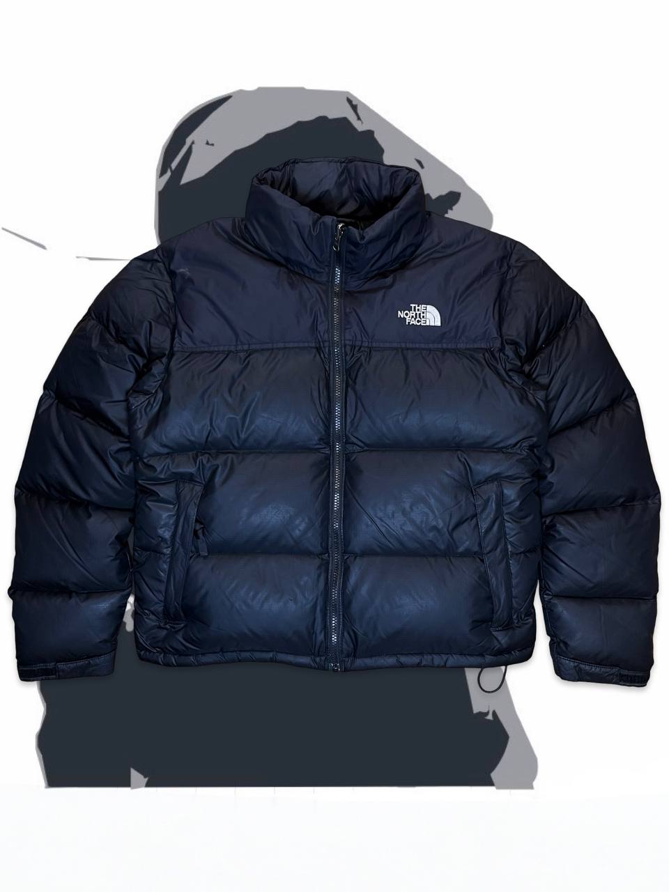 Brugt Used Dunjakke The North Face Nuptse 700 i sort M medium Dame kvinde
