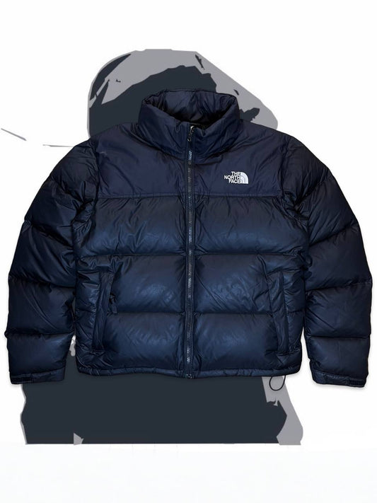 Brugt Used Dunjakke The North Face Nuptse 700 i sort M medium Dame kvinde