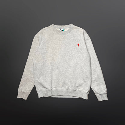 AMI Paris Sweatshirt – Grey Large