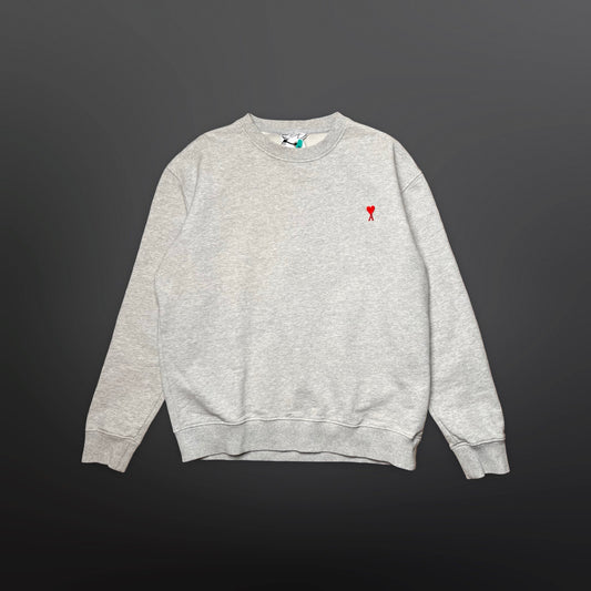 AMI Paris Sweatshirt – Grey Large