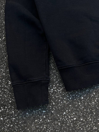 Stone Island Sweatshirt Crew Neck i Sort Small Brugt Used