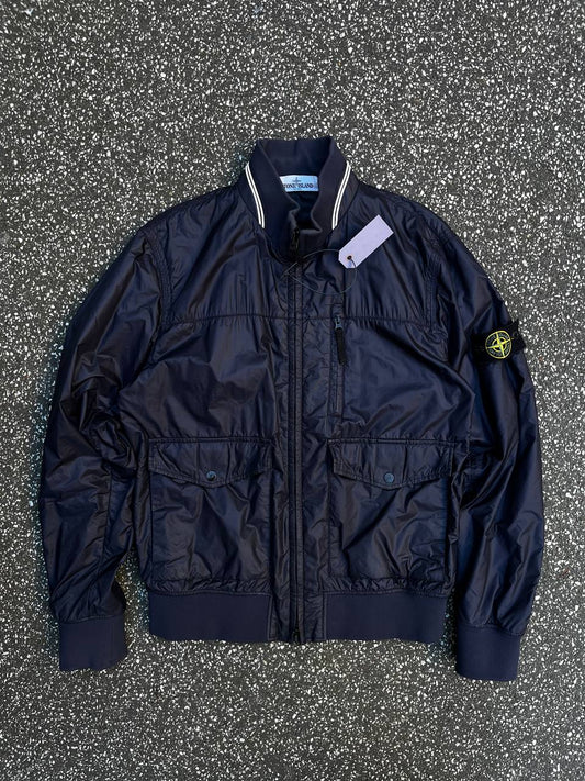 Brugt Used Vintage Stone Island jakke i mørkeblå XL 581541024