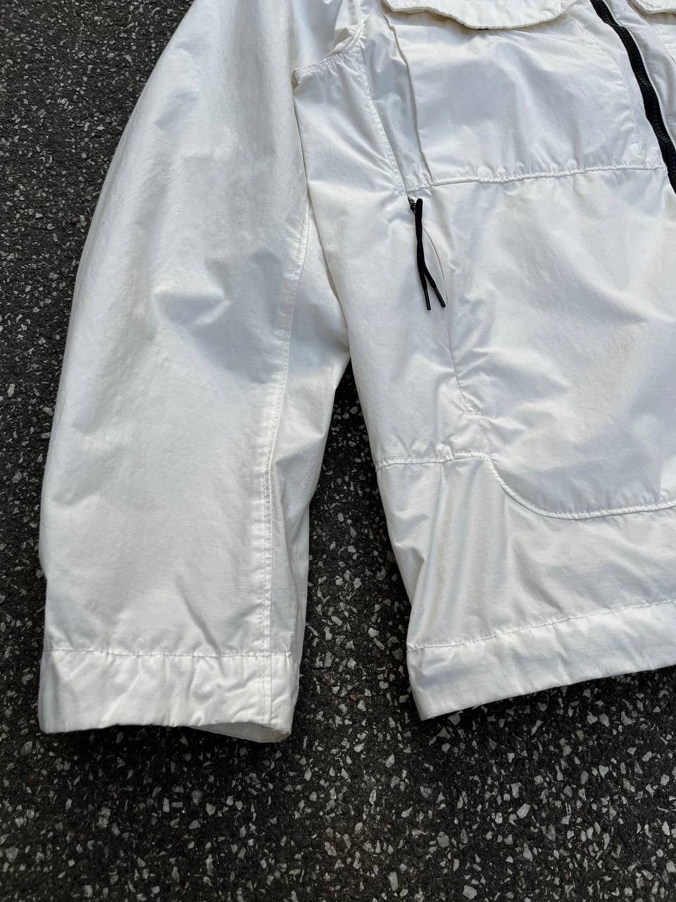Stone Island Jakke Naslan Light Watro Hvid Medium