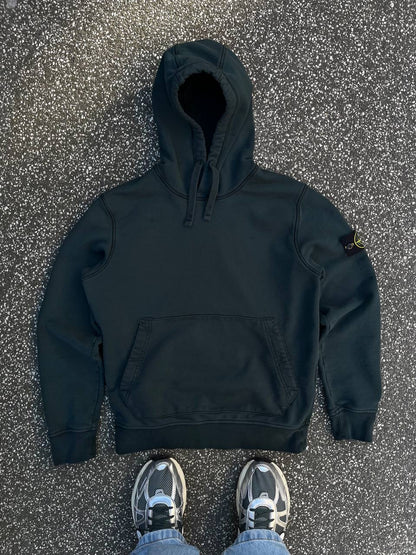 Stone Island Hættetrøje Hoodie Mørkegrøn Green Large