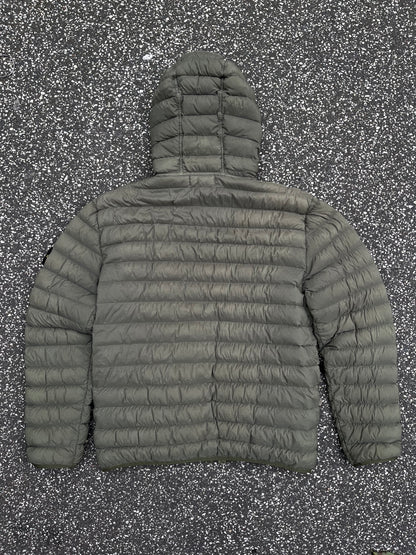 Stone Island Lightweight Down Jacket Olive Green, Str. L