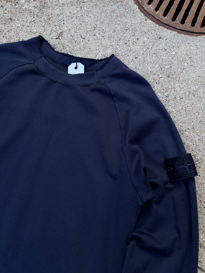 Stone Island Ghost Piece Crewneck Sweatshirt – Navy M Medium